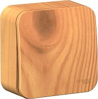 Выключатель накладной Systeme Electric Blanca 1-кл. ясень картинка